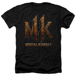 Mortal Kombat Mk11 Lava - Men's Heather T-Shirt Men's Heather T-Shirt Mortal Kombat   