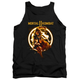 Mortal Kombat Scorpion Flames - Men's Tank Top Men's Tank Mortal Kombat   