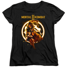 Mortal Kombat Scorpion Flames - Women's T-Shirt Women's T-Shirt Mortal Kombat   