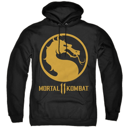 Mortal Kombat Dragon Logo - Pullover Hoodie Pullover Hoodie Mortal Kombat   
