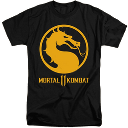 Mortal Kombat Dragon Logo - Men's Tall Fit T-Shirt Men's Tall Fit T-Shirt Mortal Kombat   