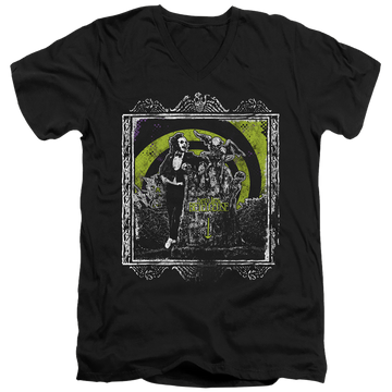 Beetlejuice Here Lies - Men's V-Neck T-Shirt Men's V-Neck T-Shirt Beetlejuice   