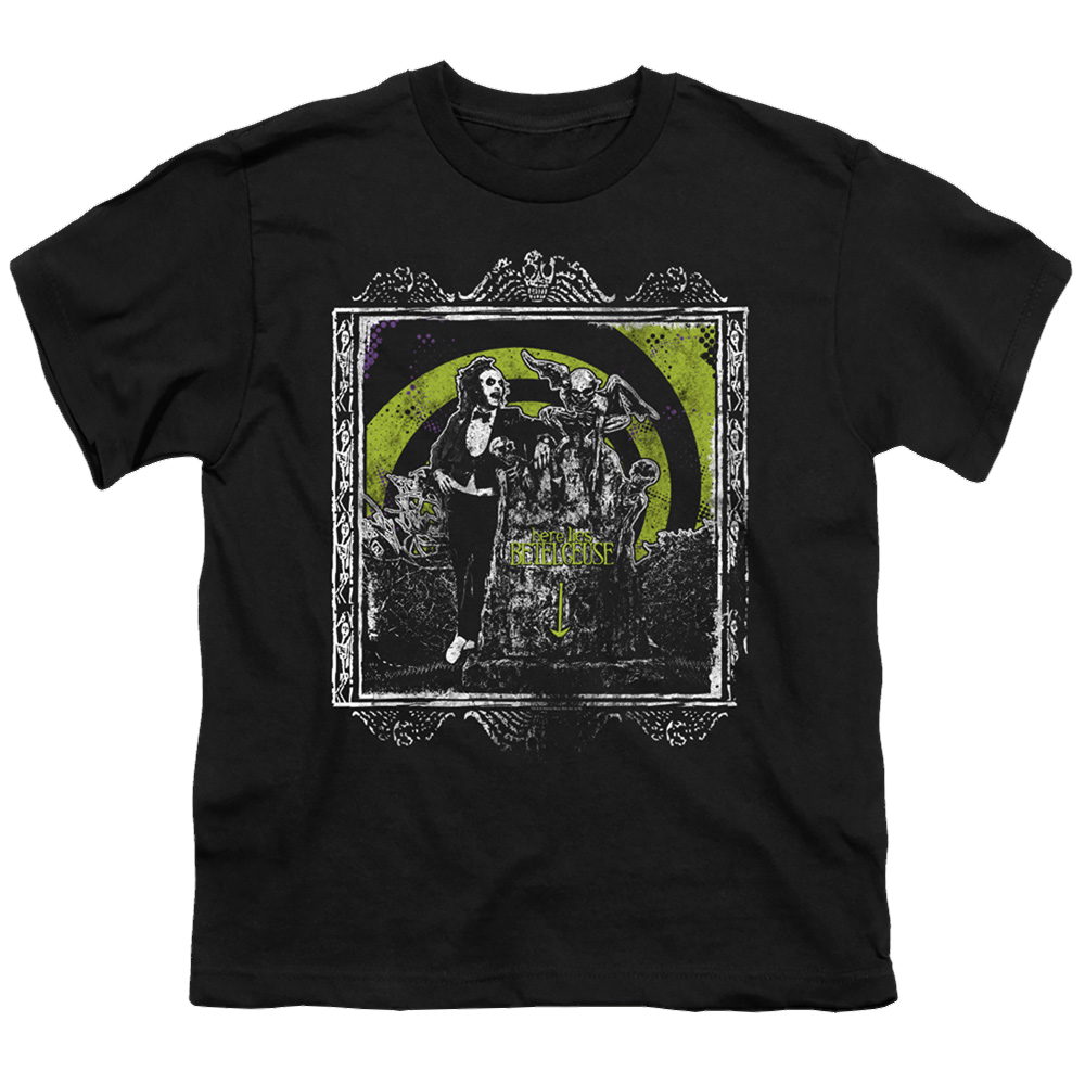 Beetlejuice Here Lies - Youth T-Shirt Youth T-Shirt (Ages 8-12) Beetlejuice   