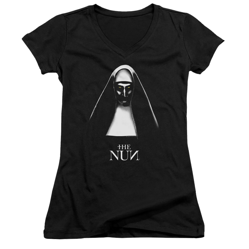 Nun, The The Nun - Juniors V-Neck T-Shirt Juniors V-Neck T-Shirt NUN   