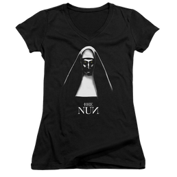 Nun, The The Nun - Juniors V-Neck T-Shirt Juniors V-Neck T-Shirt NUN   