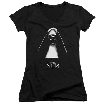 Nun, The The Nun - Juniors V-Neck T-Shirt Juniors V-Neck T-Shirt NUN   