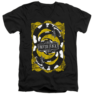 Beetlejuice We Got Worms - Men's V-Neck T-Shirt Men's V-Neck T-Shirt Beetlejuice   