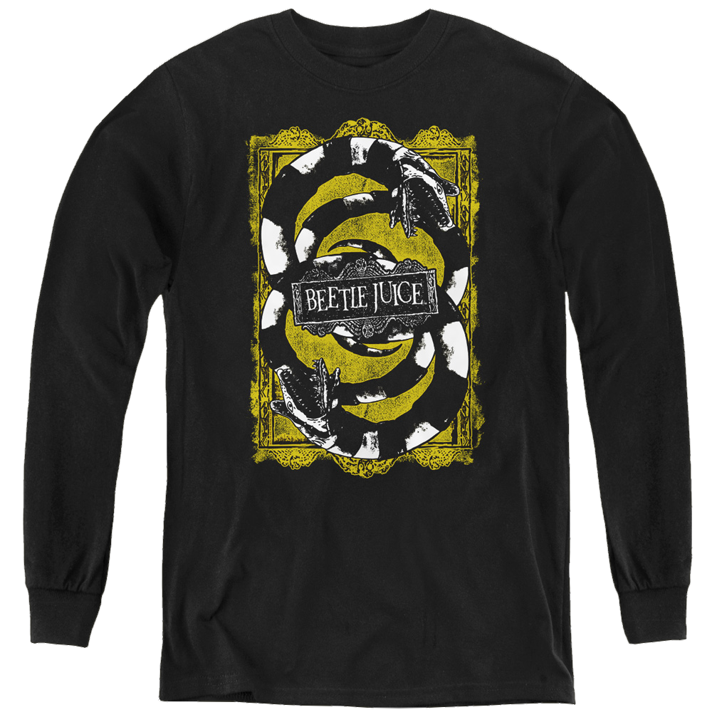 Beetlejuice We Got Worms - Youth Long Sleeve T-Shirt Youth Long Sleeve T-Shirt Beetlejuice   