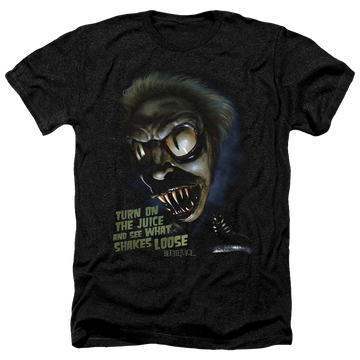 Charcoal men's heather t-shirt with IT Chucks Daughter graphic
