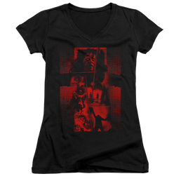 Exorcist, The Im Not Regan - Juniors V-Neck T-Shirt Juniors V-Neck T-Shirt Exorcist   