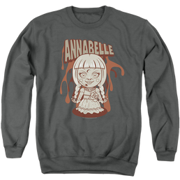 Annabelle Annabelle Illustration - Men's Crewneck Sweatshirt Men's Crewneck Sweatshirt Annabelle   
