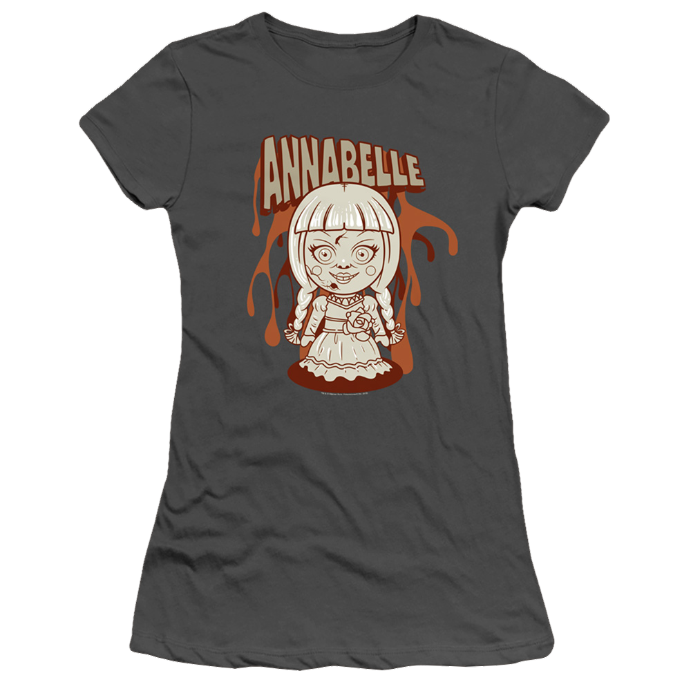Annabelle Annabelle Illustration - Juniors T-Shirt Juniors T-Shirt Annabelle   
