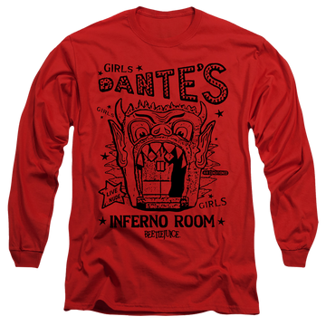 Beetlejuice Dantes Inferno Room - Men's Long Sleeve T-Shirt Men's Long Sleeve T-Shirt Beetlejuice   