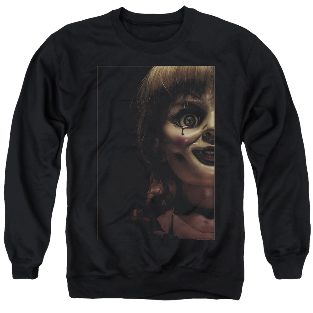 Annabelle Doll Tear - Men's Crewneck Sweatshirt Men's Crewneck Sweatshirt Annabelle   