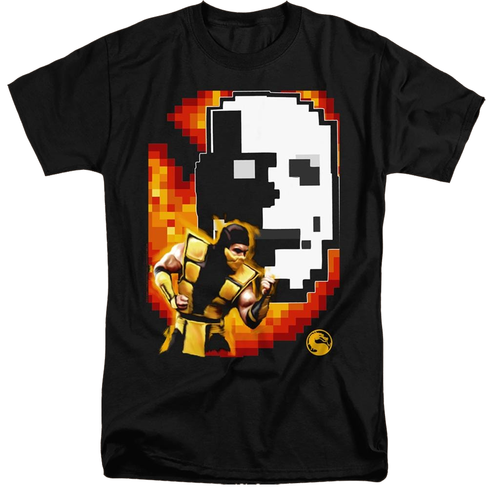 Mortal Kombat Scorpion - Men's Tall Fit T-Shirt Men's Tall Fit T-Shirt Mortal Kombat   