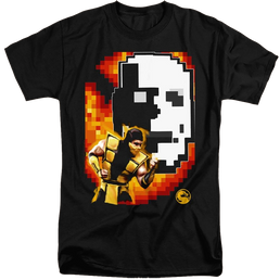 Mortal Kombat Scorpion - Men's Tall Fit T-Shirt Men's Tall Fit T-Shirt Mortal Kombat   