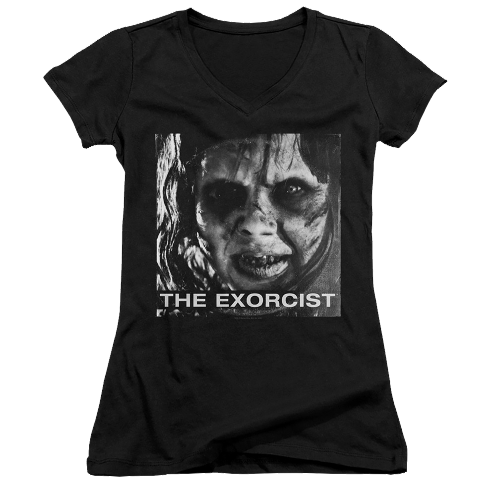 Exorcist, The Regan Approach - Juniors V-Neck T-Shirt Juniors V-Neck T-Shirt Exorcist   