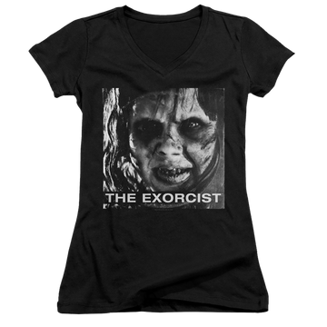 Exorcist, The Regan Approach - Juniors V-Neck T-Shirt Juniors V-Neck T-Shirt Exorcist   