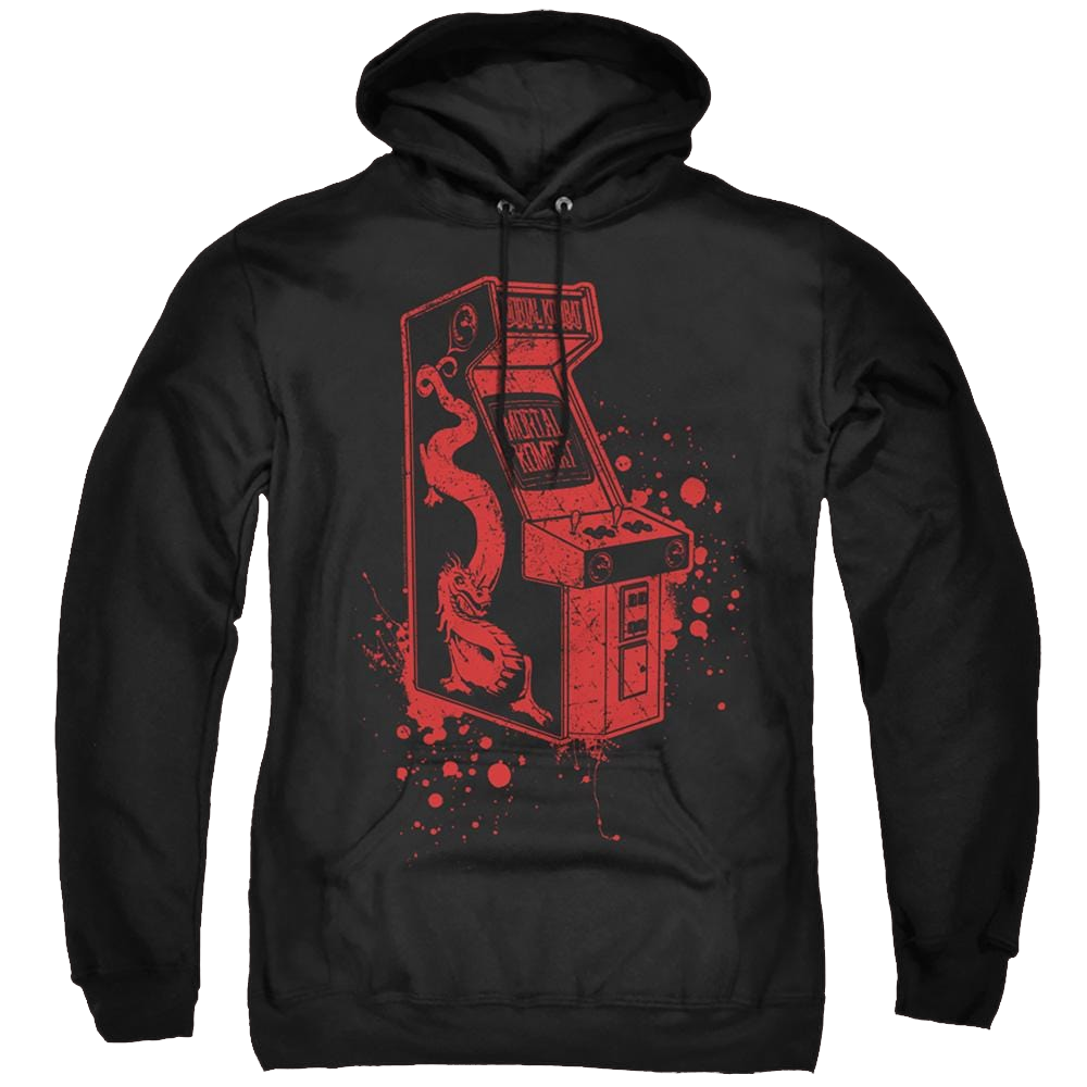 Mortal Kombat Insert Coin - Pullover Hoodie Pullover Hoodie Mortal Kombat   