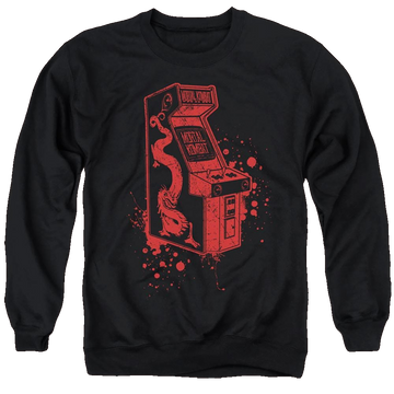 Mortal Kombat Insert Coin - Men's Crewneck Sweatshirt Men's Crewneck Sweatshirt Mortal Kombat   