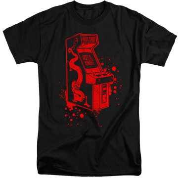 Mortal Kombat Insert Coin - Men's Tall Fit T-Shirt Men's Tall Fit T-Shirt Mortal Kombat   