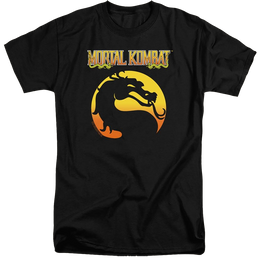 Mortal Kombat Logo - Men's Tall Fit T-Shirt Men's Tall Fit T-Shirt Mortal Kombat   