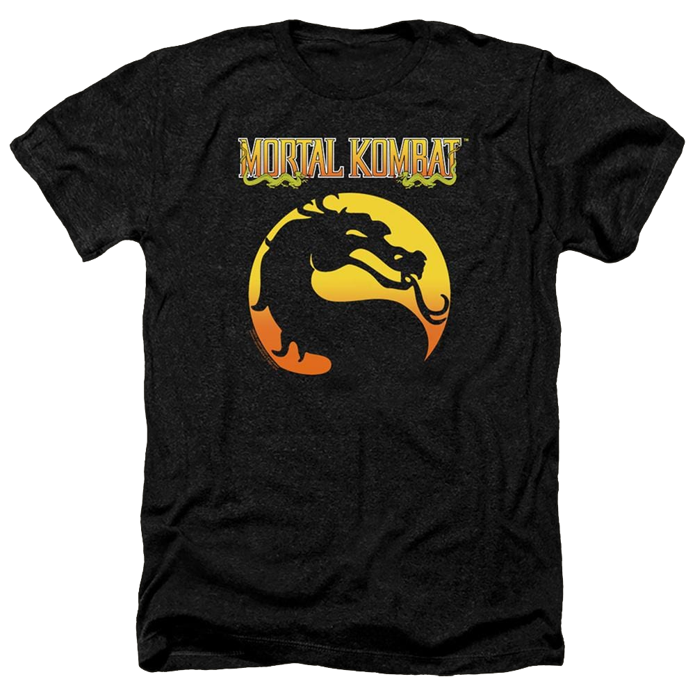 Mortal Kombat Logo - Men's Heather T-Shirt Men's Heather T-Shirt Mortal Kombat   