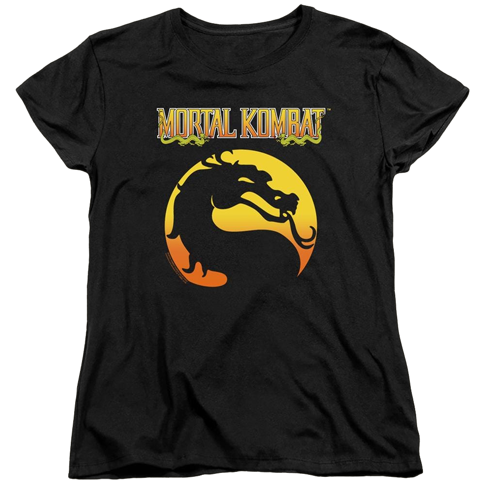 Mortal Kombat Logo - Women's T-Shirt Women's T-Shirt Mortal Kombat   