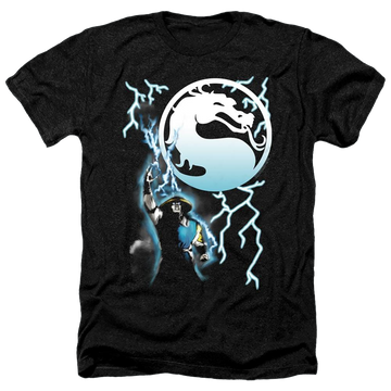 Mortal Kombat Raiden - Men's Heather T-Shirt Men's Heather T-Shirt Mortal Kombat   