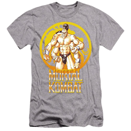 Mortal Kombat Goro - Men's Premium Slim Fit T-Shirt Men's Premium Slim Fit T-Shirt Mortal Kombat   