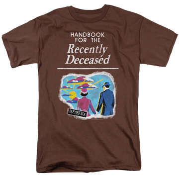 Beetlejuice The Handbook - Men's Regular Fit T-Shirt Men's Regular Fit T-Shirt Beetlejuice   