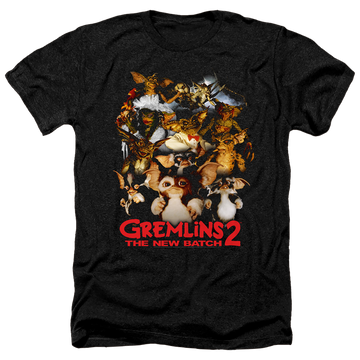 Charcoal men's heather t-shirt with Gremlins Goon Crew graphic