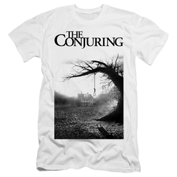 Conjuring, The Poster - Men's Premium Slim Fit T-Shirt Men's Premium Slim Fit T-Shirt Conjuring   