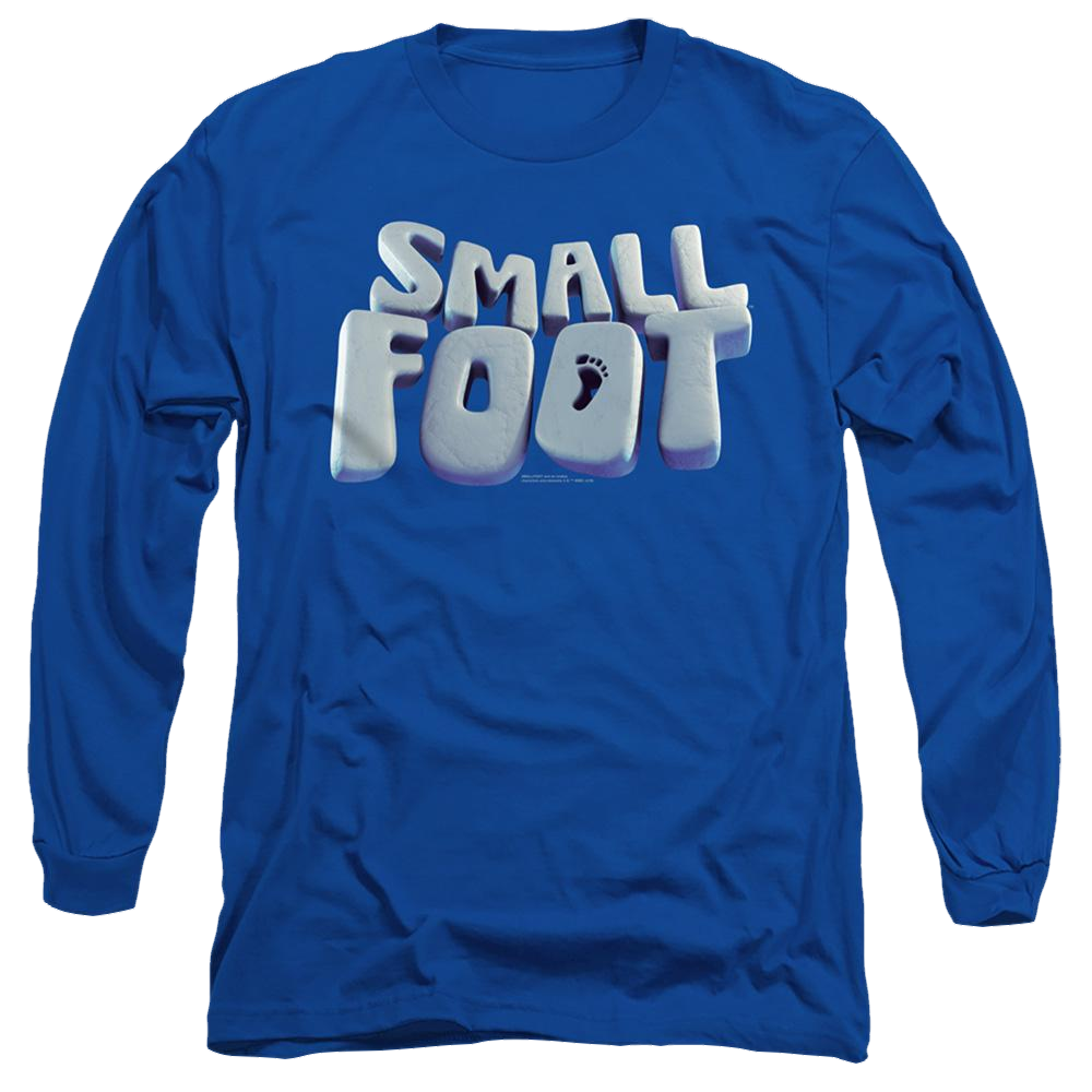 Smallfoot Smallfoot Logo - Men's Long Sleeve T-Shirt Men's Long Sleeve T-Shirt Smallfoot   