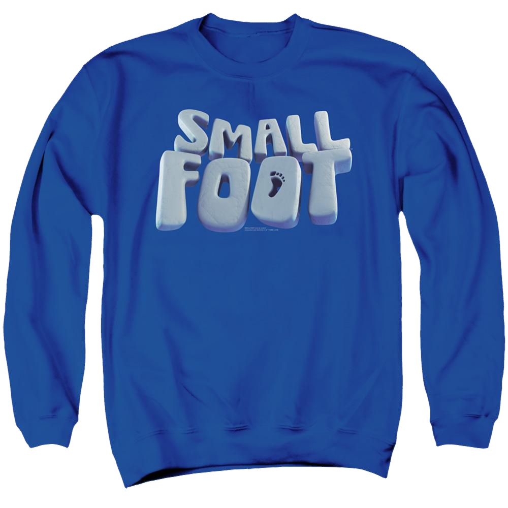 Smallfoot Smallfoot Logo - Men's Crewneck Sweatshirt Men's Crewneck Sweatshirt Smallfoot   
