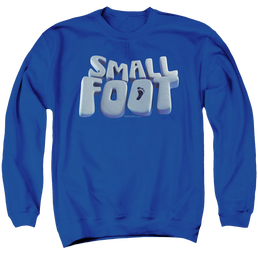Smallfoot Smallfoot Logo - Men's Crewneck Sweatshirt Men's Crewneck Sweatshirt Smallfoot   