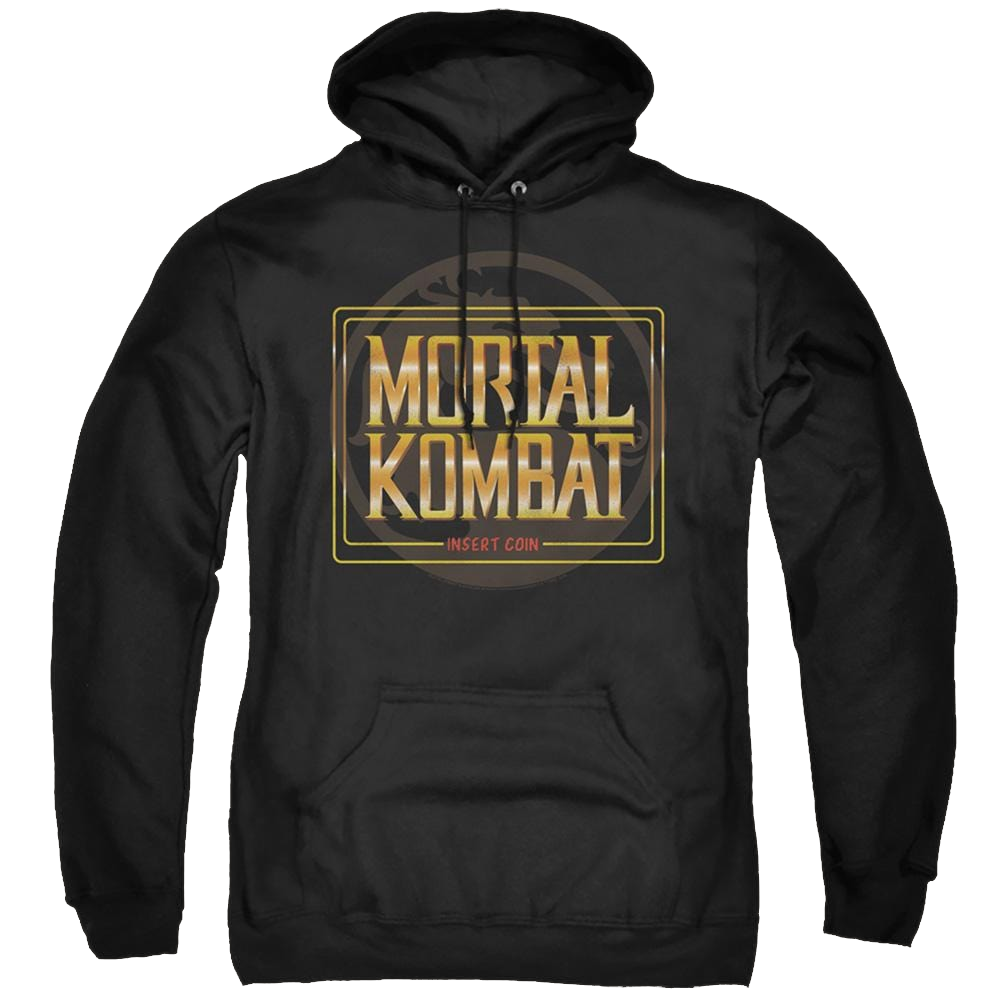Mortal Kombat Insert Coin - Pullover Hoodie Pullover Hoodie Mortal Kombat   