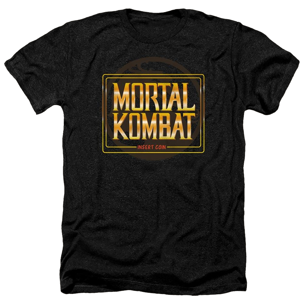 Mortal Kombat Insert Coin - Men's Heather T-Shirt Men's Heather T-Shirt Mortal Kombat   