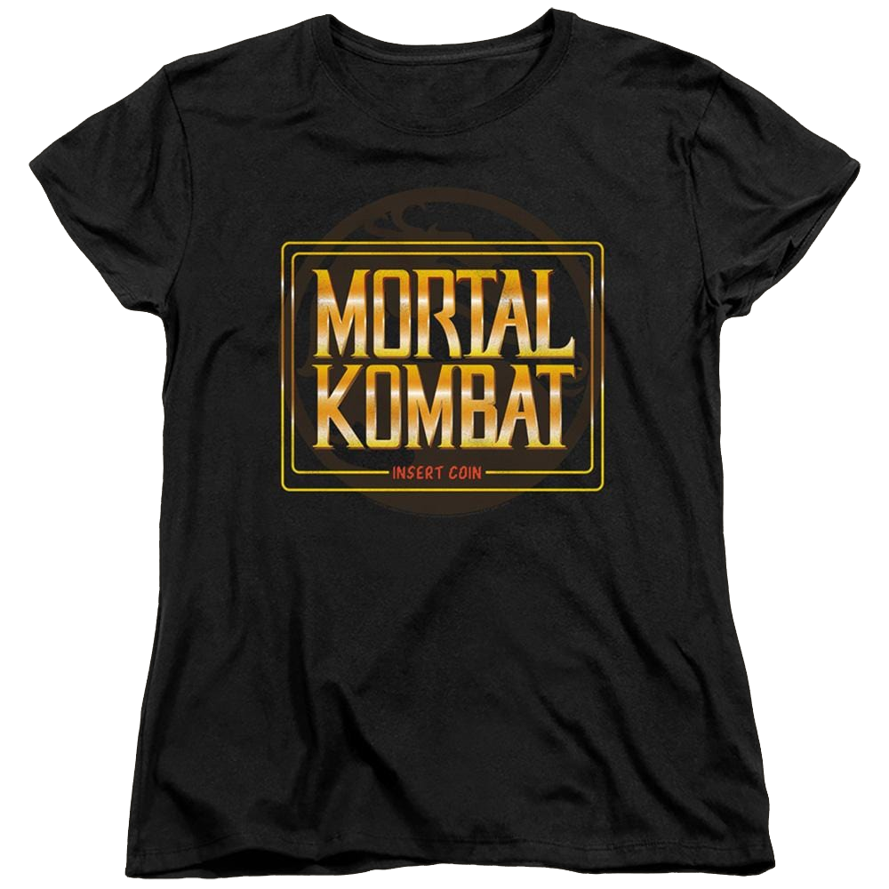 Mortal Kombat Insert Coin - Women's T-Shirt Women's T-Shirt Mortal Kombat   