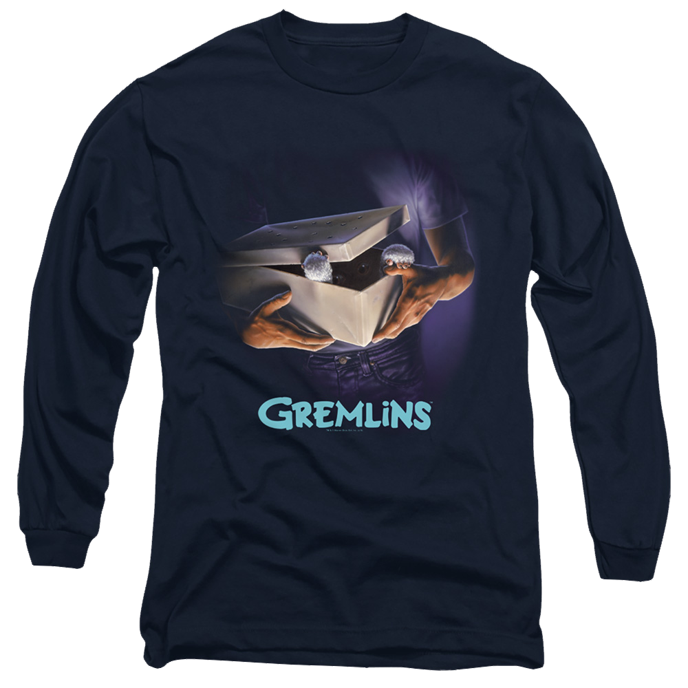 Gremlins Original Poster - Men's Long Sleeve T-Shirt Men's Long Sleeve T-Shirt Gremlins   