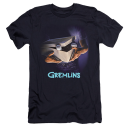 Gremlins Original Poster - Men's Premium Slim Fit T-Shirt Men's Premium Slim Fit T-Shirt Gremlins   
