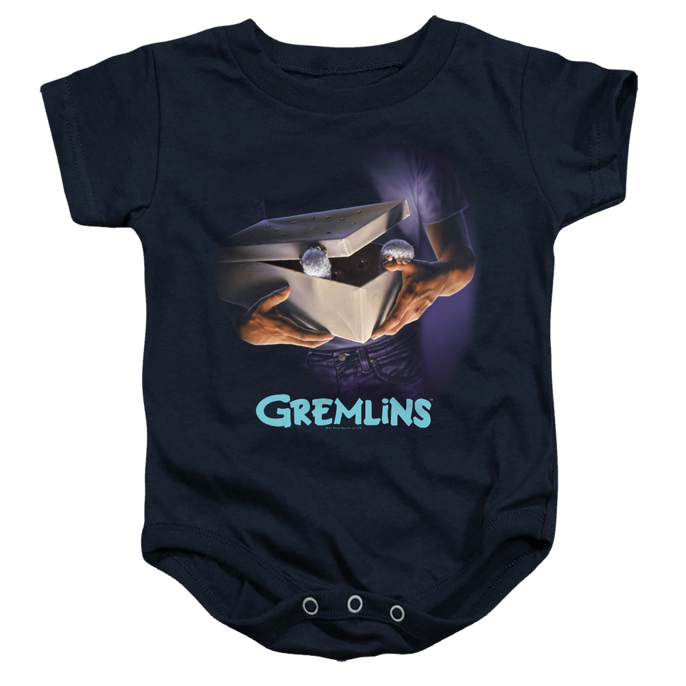 Gremlins Original Poster - Baby Bodysuit Baby Bodysuit Gremlins   