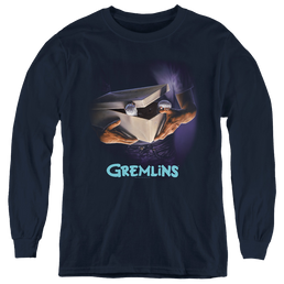 Gremlins Original Poster - Youth Long Sleeve T-Shirt Youth Long Sleeve T-Shirt Gremlins   