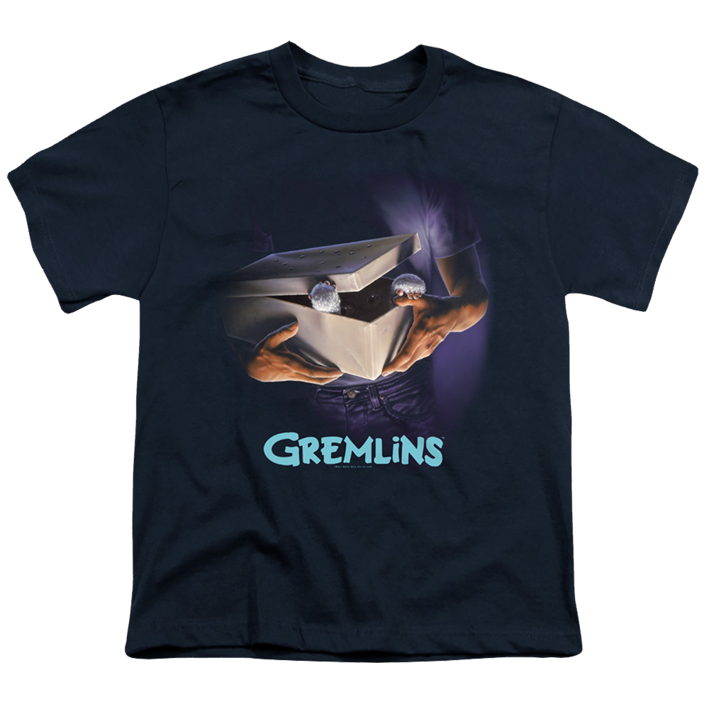 Gremlins Original Poster - Youth T-Shirt Youth T-Shirt (Ages 8-12) Gremlins   