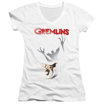 Gremlins Shadow - Juniors V-Neck T-Shirt Juniors V-Neck T-Shirt Gremlins   