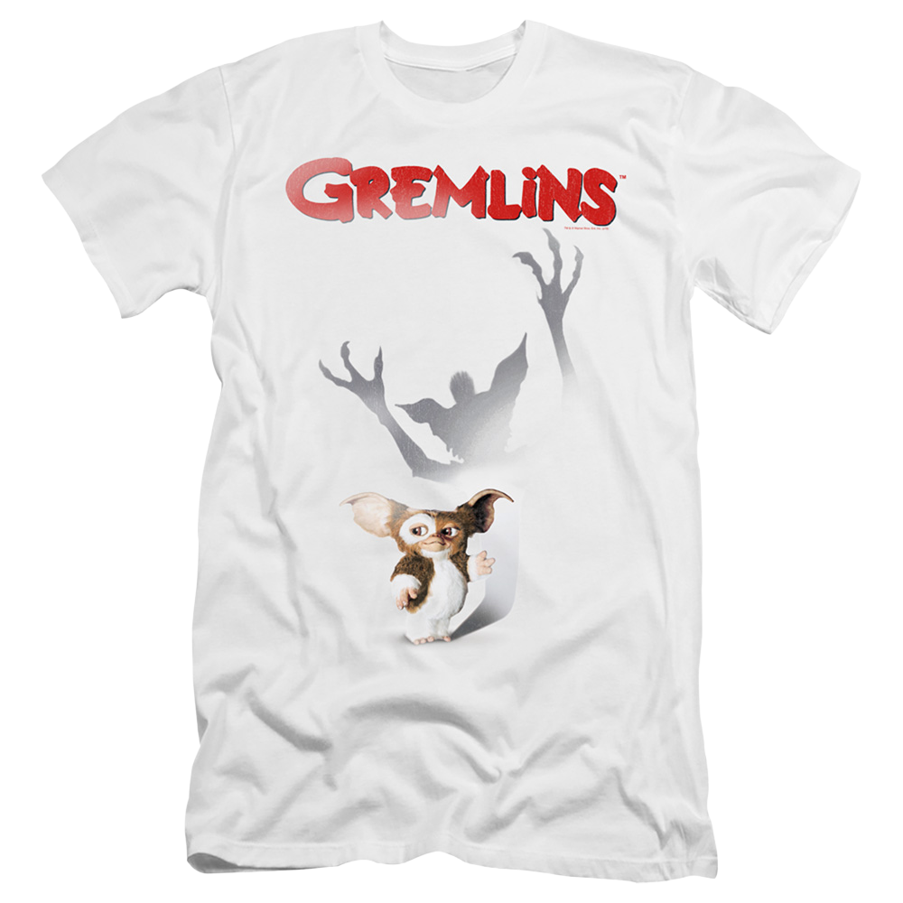 Gremlins Shadow - Men's Premium Slim Fit T-Shirt Men's Premium Slim Fit T-Shirt Gremlins   