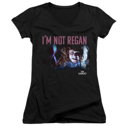 Exorcist, The Your Mother - Juniors V-Neck T-Shirt Juniors V-Neck T-Shirt Exorcist   