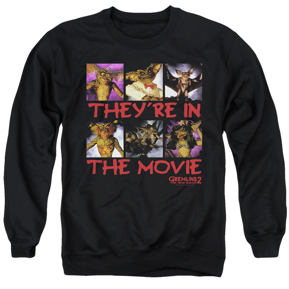 Gremlins In The Movie - Men's Crewneck Sweatshirt Men's Crewneck Sweatshirt Gremlins   