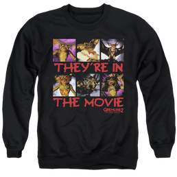 Gremlins In The Movie - Men's Crewneck Sweatshirt Men's Crewneck Sweatshirt Gremlins   
