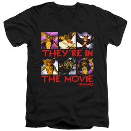 Gremlins In The Movie - Men's V-Neck T-Shirt Men's V-Neck T-Shirt Gremlins   